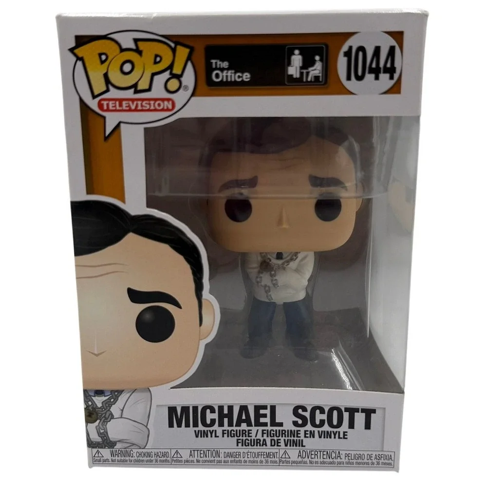 Funko Pop Michael Scott The Office 1044 Vinyl Figure Straitjacket Chains